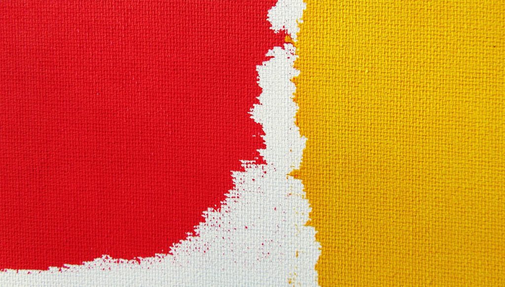 Close up of paint on a canvas representing growth driver marketing